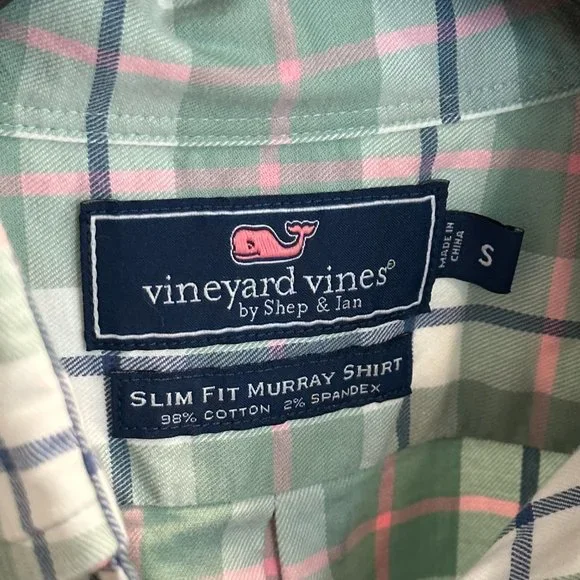 Vineyard Vines Slim Fit Murray Long-Sleeve Button Down Shirt - Picture 3 of 4